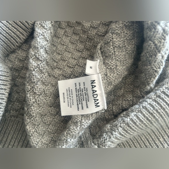 Naadam Cashmere Blend Crewneck Sweater - Picture 7 of 7